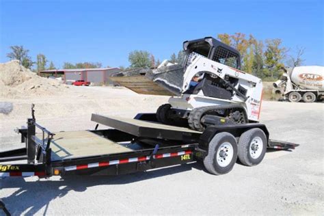 14 000 lb skid steer trailer|skid steer dump trailers.